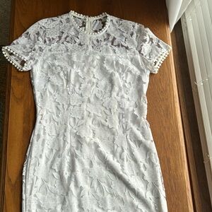 White lace dress Size Small